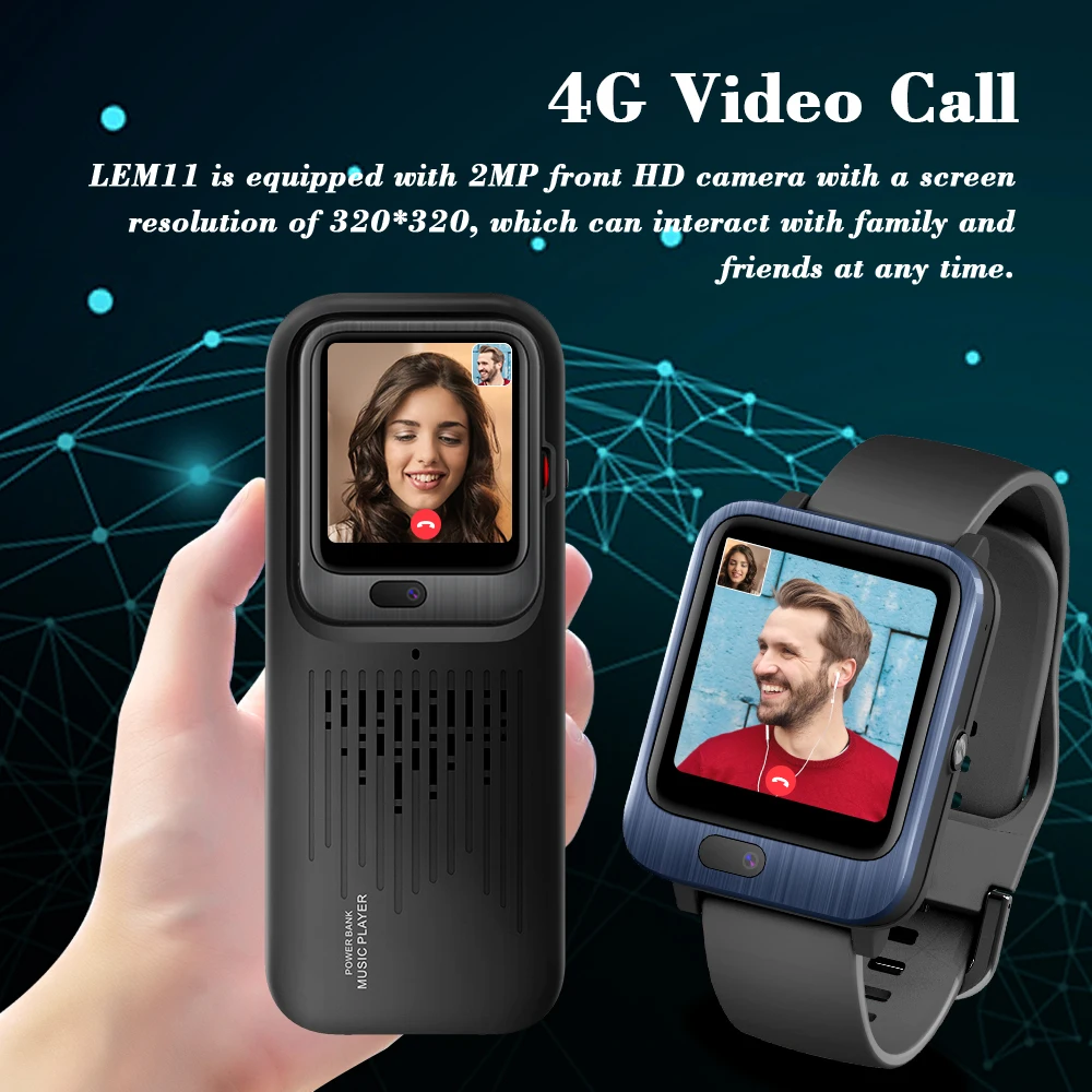 Torntisc LEM11 4G gps Смарт-часы Android 7,1 система 3+ 32 ГБ Bluetooth беспроводной аудио с 1200 мАч power Bank умные часы для мужчин