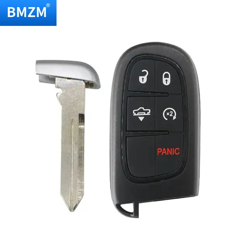 BMZM 4 + 1 кнопки умный дистанционный Автомобильный ключ костюм для Dodge RAM 2013 2018 с GQ4 54T