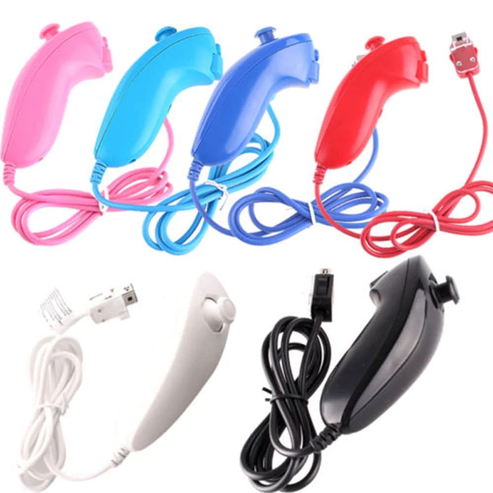 ViGRAND new 1pcs  Nunchuck Controller For Nintendo Wii Console