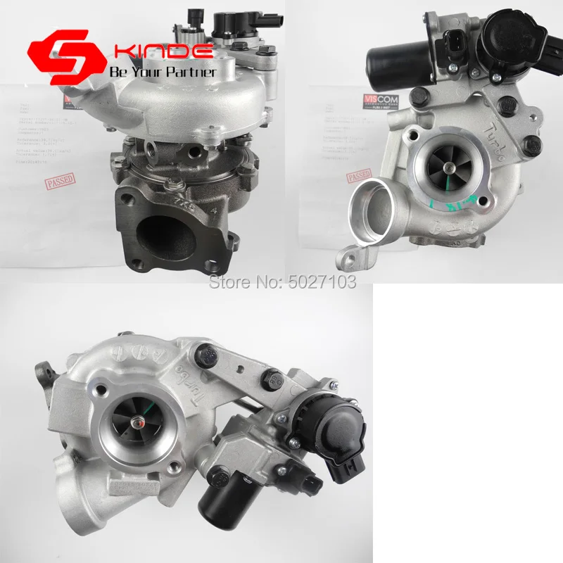 Susirick Twin Turbo 17201-51021 17201-51020 и 17208-51011 17208-51010 турбонагнетатель для тoyota Land Cruiser 1VD двигателя два предмета