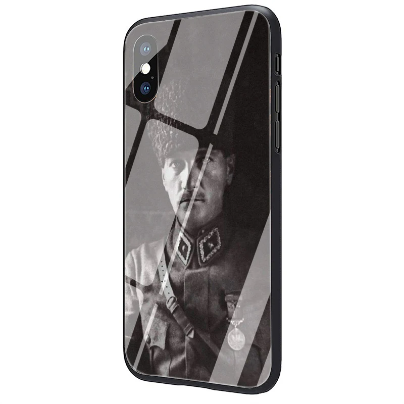 G9 Чехол для телефона EWAU Turkey Mustafa kemale Ataturk из закаленного стекла для iPhone 5 5S SE 6 6s 7 8 Plus X XR XS 11 pro Max - Цвет: G9