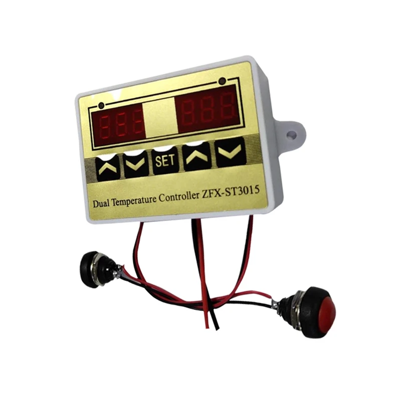 ZFX ST3015 12V 24V 220V светодиодный микрокомпьютер цифровой Дисплей Температура