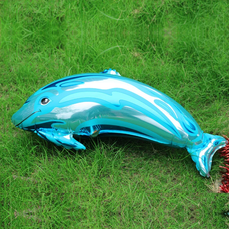32 дюйма Прекрасный Дельфин фольгированные гелиевые шары шарики для день рождения вечерние свадебные украшения воздушные шары для праздника вечерние поставки 1 шт
