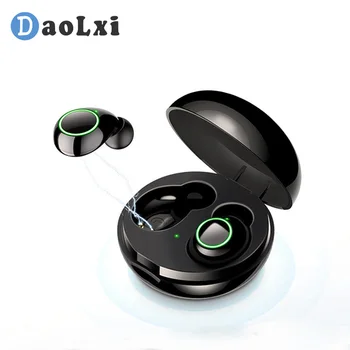 

HIFI Mini In-ear Wireless Headphones Bluetooth V5.0 Earbuds Sports Waterproof Charging Box Touch Gaming Headset