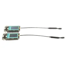 Duas peças lora nó asr6502 cubedell módulo/placa de desenvolvimento 433-510mhz/868-915mhz para arduino