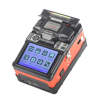 

A-81S Orange Fully Automatic fiber splicer optical 9s Splicing Time with 5.0 inch screen FTTH SM MM Fusion Splicer Machine
