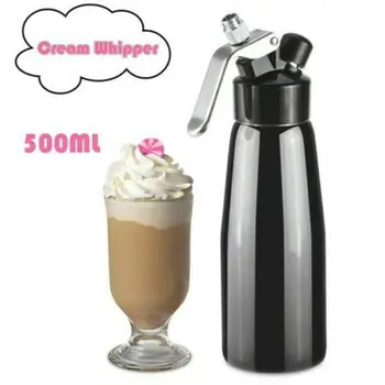 

250mL Aluminum Whipped Dessert Cream Dispenser Aluminum Foam Maker Leak-proof Dessert Tools