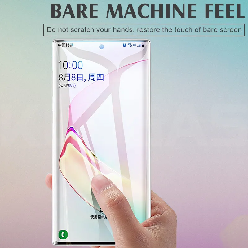 Защитная пленка из закаленного стекла для samsung Galaxy S8 S9 S10 Plus S10E Note 8 9 Note 10 Plus Pro