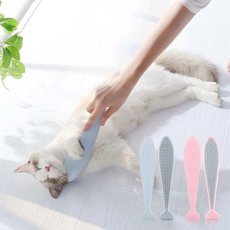 

Pet Supplies Pet Hair Remover Silicone Brush Cats Massage Catnip Comb Deshedding Tool Cat Interactive Toy Grooming Accessories