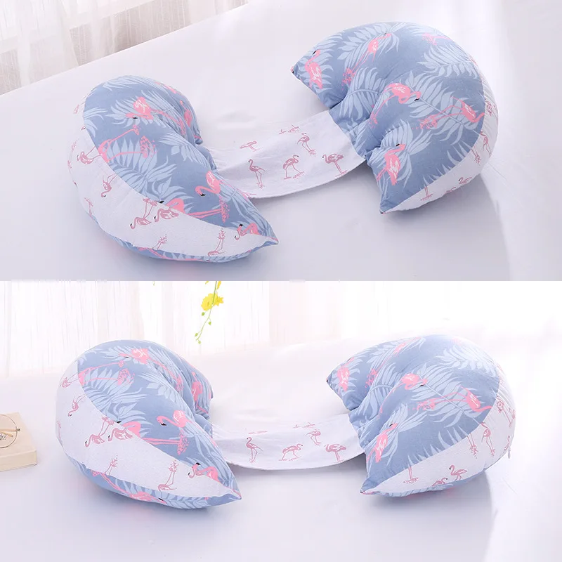 Multi-functional cotton maternity mat waist side sleeping pillow pregnancy breastfeeding pillow core factory direct side sleeping posture correction baby waist pillow side sleeping correction head growth shape removable and washable pillow