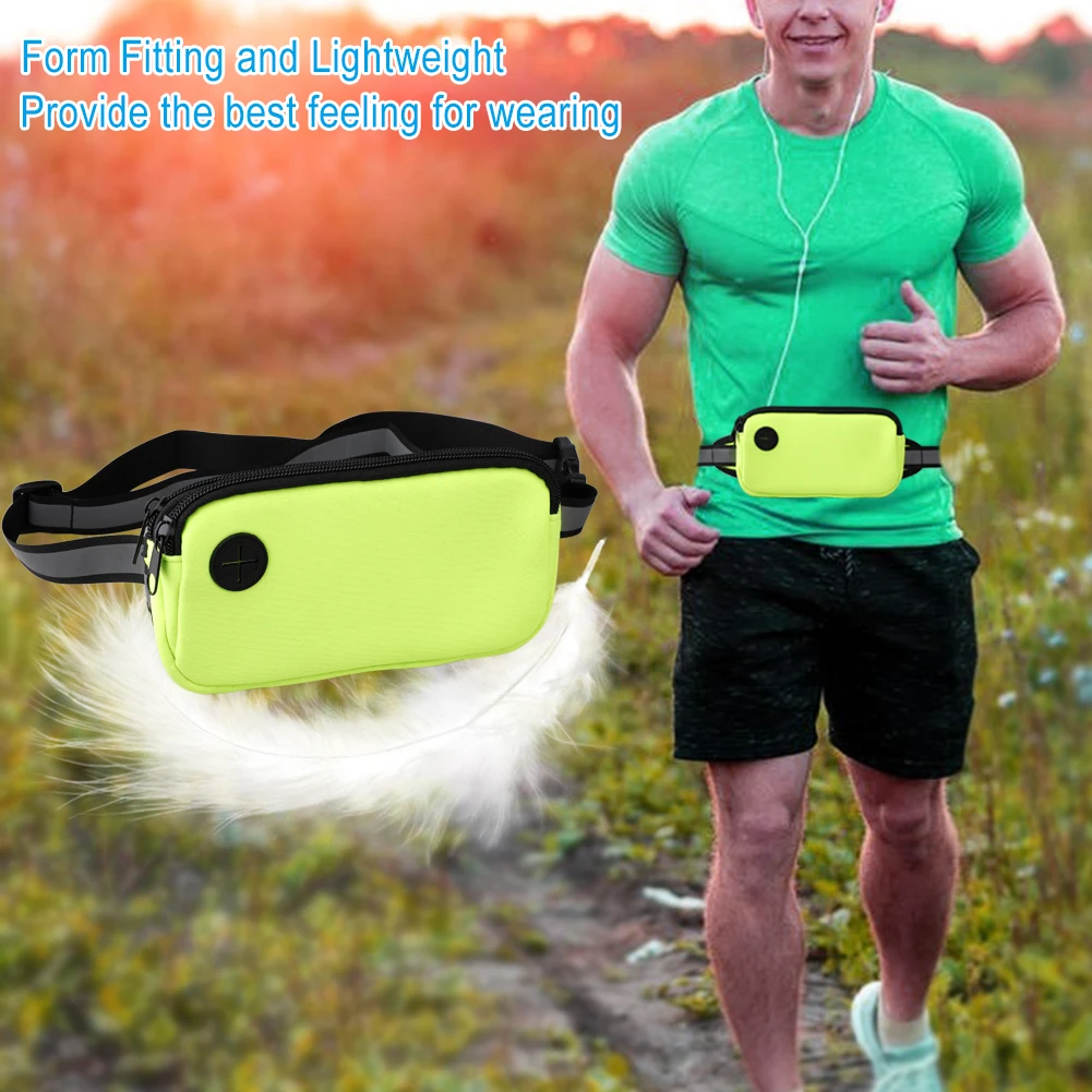 

Ultra Light Running Belt Fanny Pack Sport Workout Exercise Waist Bag for Cell Phone Travel Money Belt for Men Women