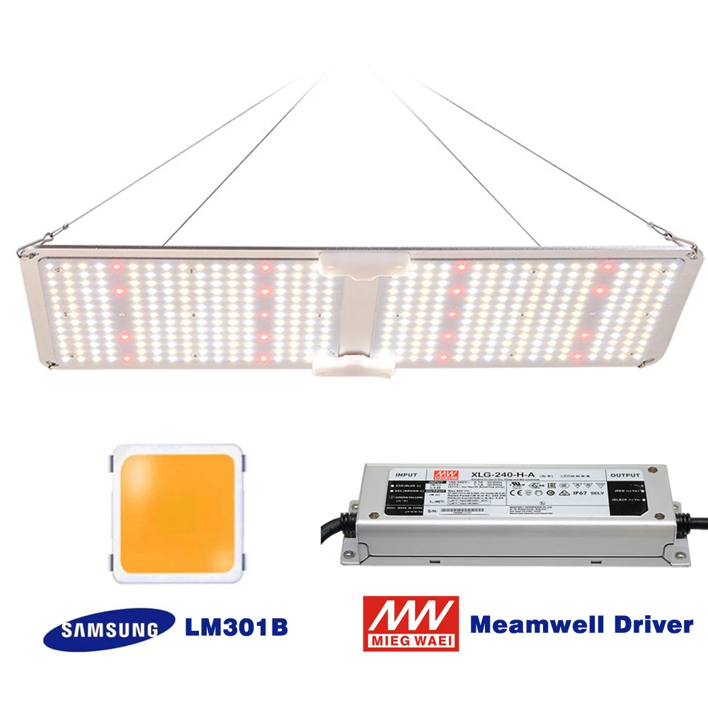 2000W Led Grow light Samsung LM301B Dimmable Meanwell driver Full Spectrum 3000K 5000K Mix 660nm IR For Indoor plants Growth 2000W Led Grow light Samsung LM301B Dimmable Meanwell driver Full Spectrum 3000K 5000K Mix 660nm IR For Indoor plants Growth