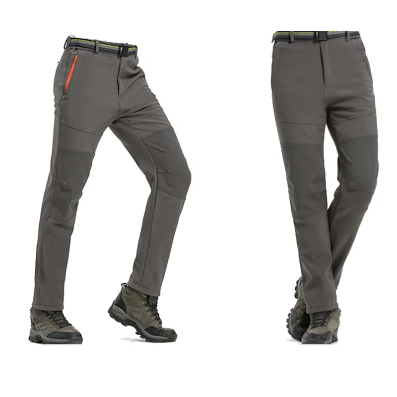 TACVASEN флисовые наружные брюки зимние походные брюки ветрозащитный, альпинизм брюки водонепроницаемые треккинговые брюки мужские флисовые брюки