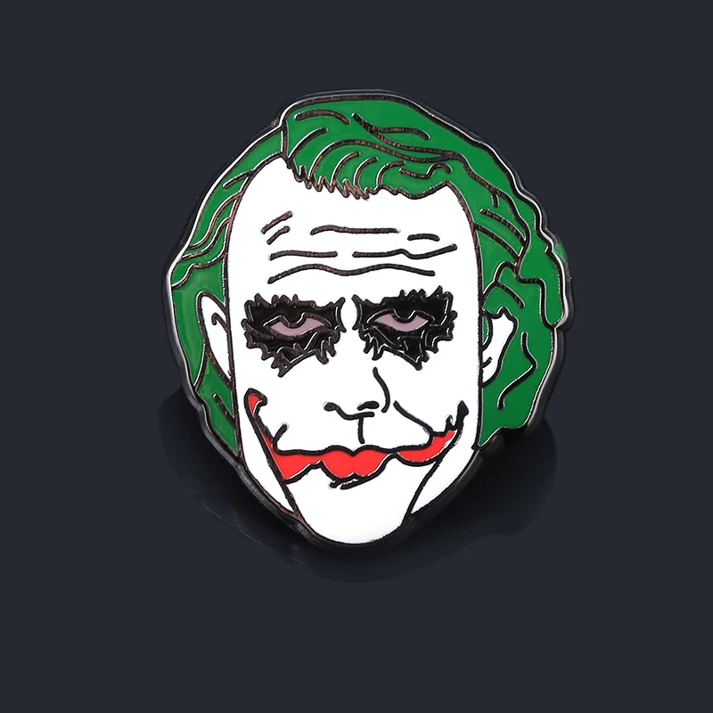 20 шт., брошь на булавке в стиле DC JOKER, Стивен, король, это, значок, брошь для женщин, мужчин, на булавке, ювелирное изделие, подарок