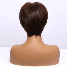 Korotkie Sinteticheskie Volosy Easihair Temno Korichnevye Dlya Zhenshin Afro Mnogoslojnaya Pricheska Naturalnye Volosy S Chelkoj Termostojkie Iskusstvennye Volosy Kupit Nedorogo V Internet Magazine S Dostavkoj Sravnenie Cen Harakteristiki Foto