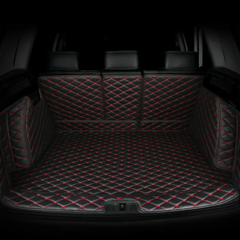 Специальные 3D полноразмерные автомобильные коврики для багажника Volkswagen Golf Tiguan