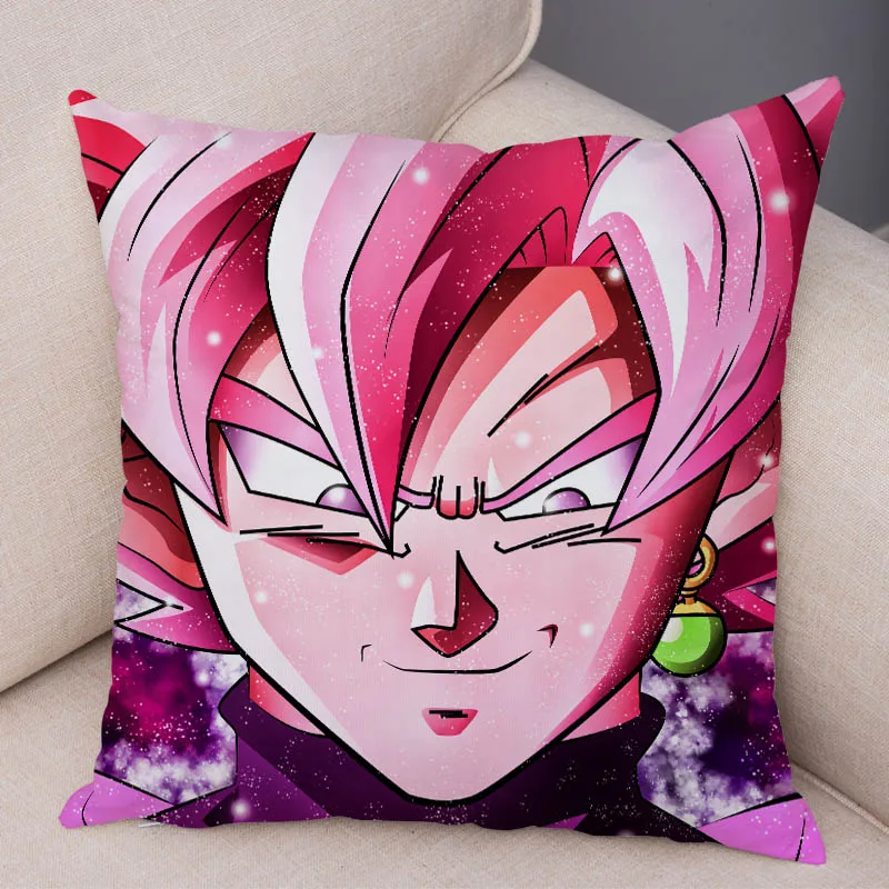 11 С рисунком из мультфильма «Жемчуг дракона Z сын Goku vegeta Broli наволочка плюшевые размером 45*45 см чехлы для диван, домашний декор Япония наволочка с аниме - Цвет: 11