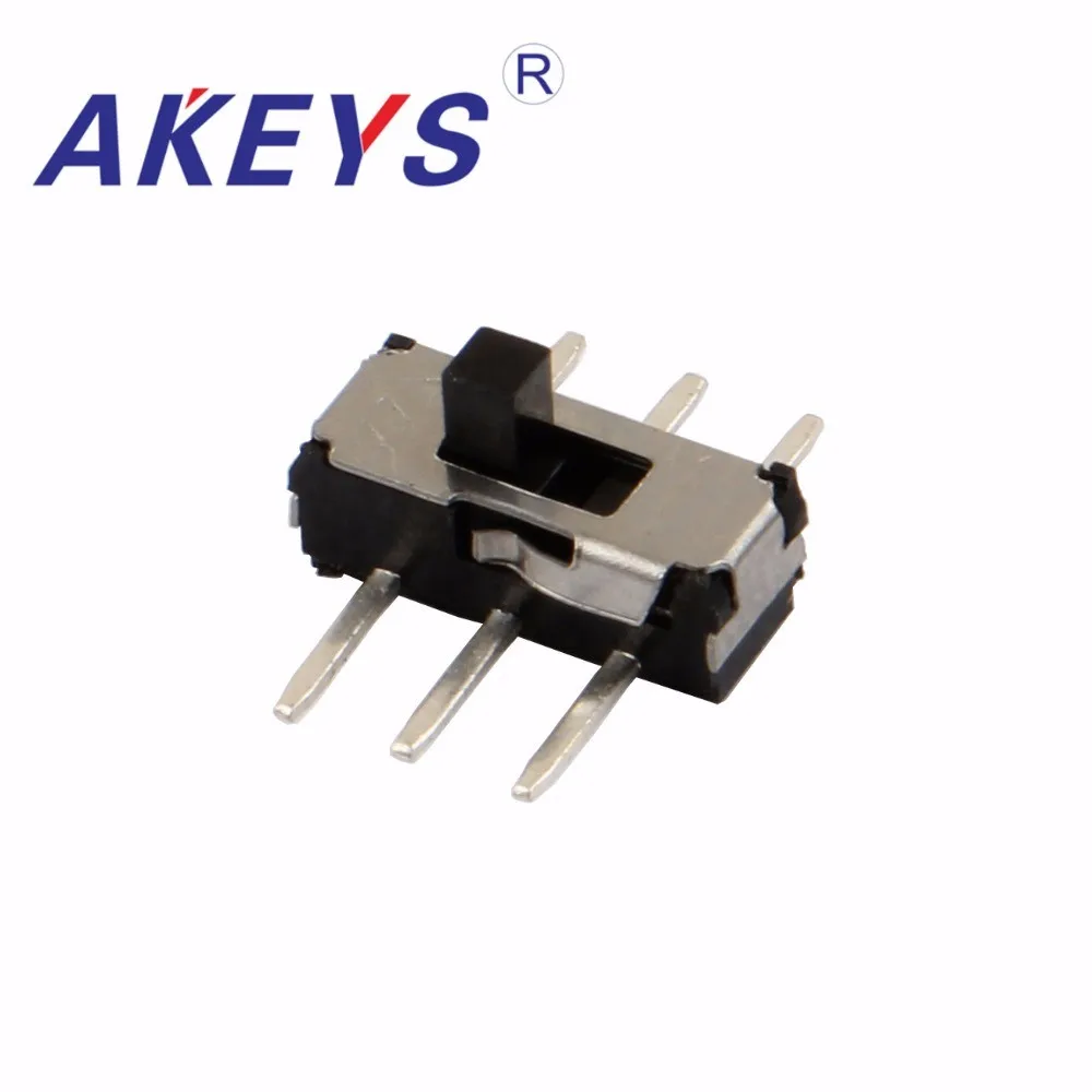Us 0 39 10pcs Mss 22d19 Mini Slide Switch 2p2t Smt Smd 6 Pin 2 Position Mini Toggle Switches Micro Slide Switches Long Pin Switches Aliexpress