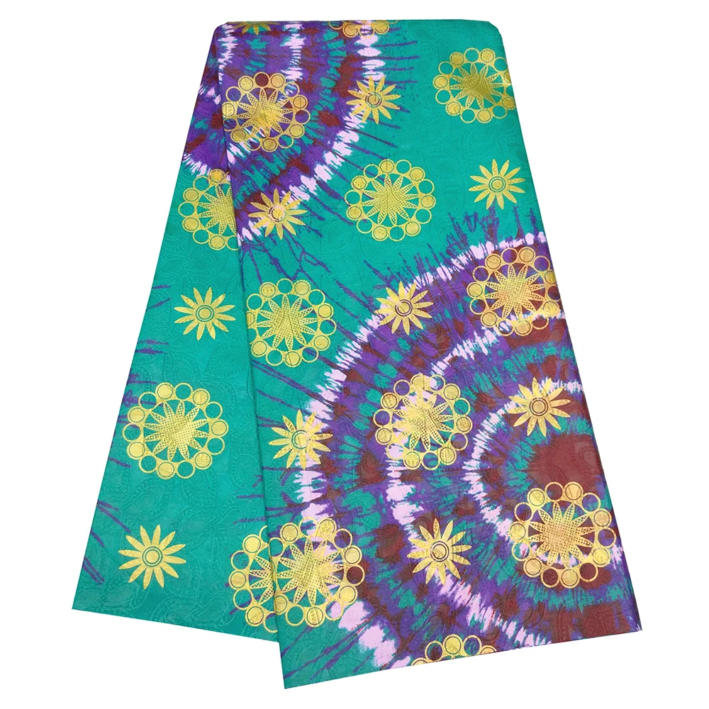 Party Garment Fabric New 5yards\set African Bazin Fashion New Arrivals