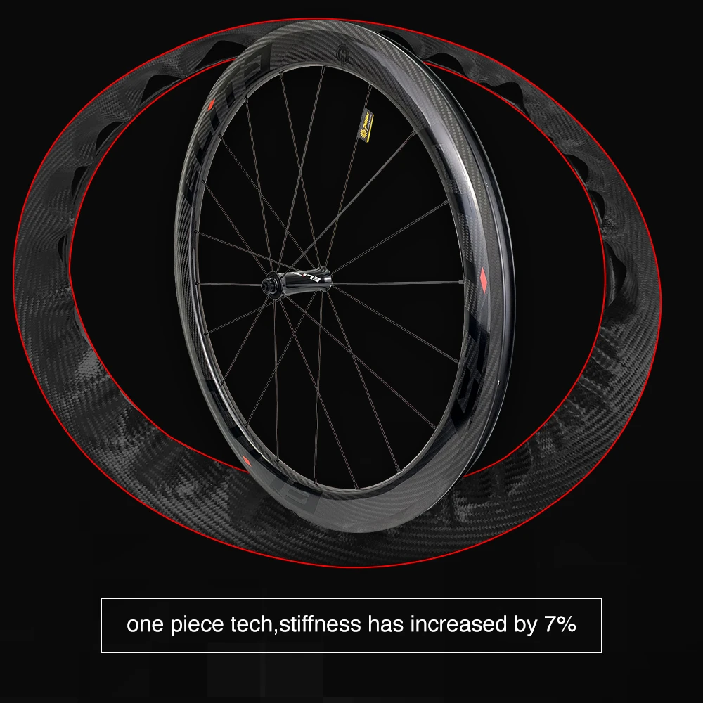 Колеса ELITEWHEELS 700c шоссейные велосипедные Углеродные колеса 3k Twill UCI качественные