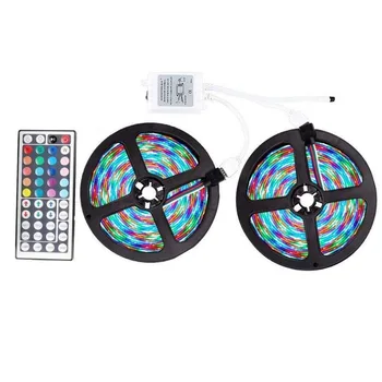 

LED Strip Light 3528 SMD Remote Control Light with RGB 5M/roll + Waterproof Flexible Colorful Lamps Home Decor