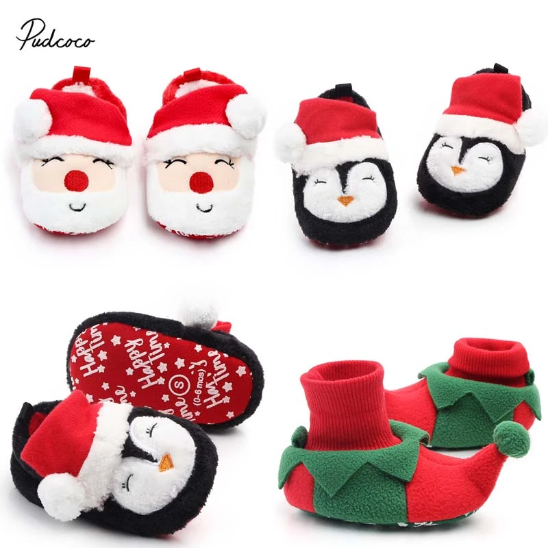 kids christmas slippers