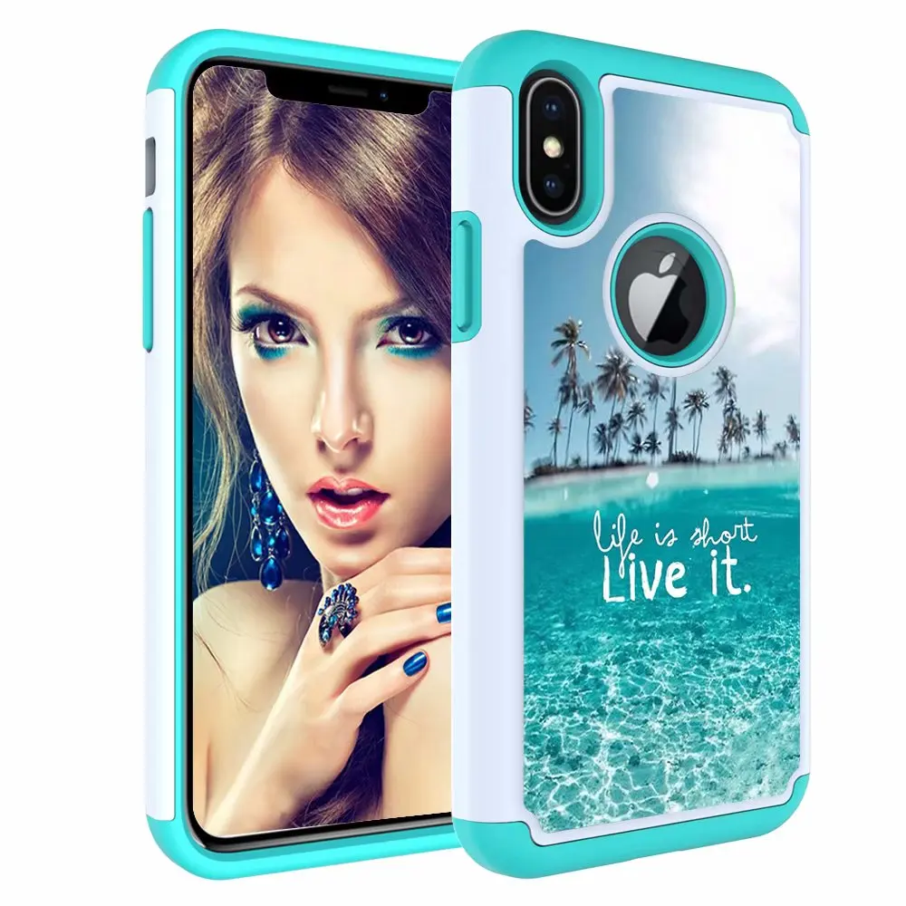 Чехол для iPhone X, XS, XR, XS, Max, iPod Touch, 5, 6, 7, тканевый чехол с защитой от падений, чехол с цветной картинкой, усиленная защита