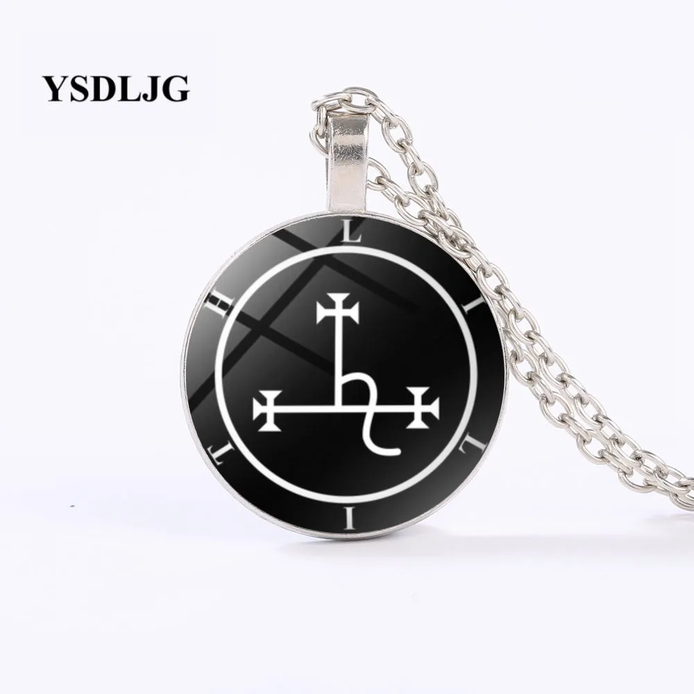 YSDLJG Esoteric ожерелье богиня Лилит печать демон 666 сатанический дьявол сатана