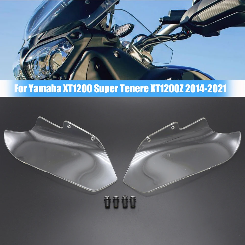 Wind Deflector Pair Clear for Yamaha XT1200 Super Tenere 2011 2014 