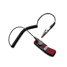 PU антистатические наручные ремень Группа ESD discharge антистатические наручные ремень, красное вино