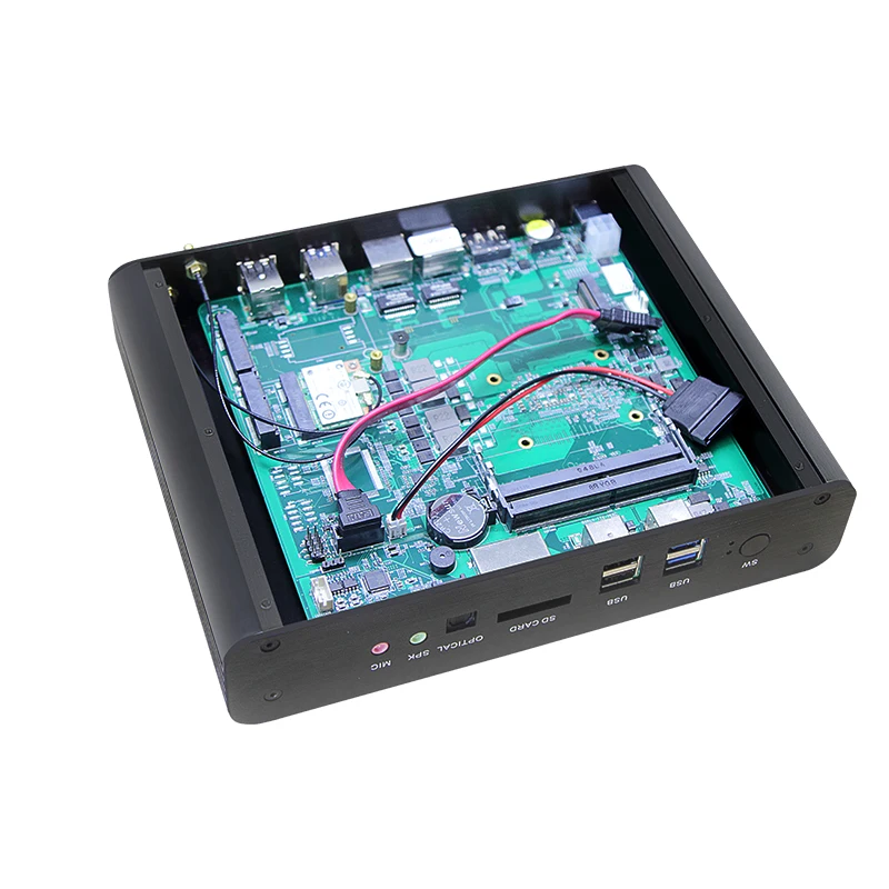  MSECORE Intel I3 7100U I5 7260U I7 7660U Fanless gaming Mini PC Windows 10 HTPC linux game PC Deskt