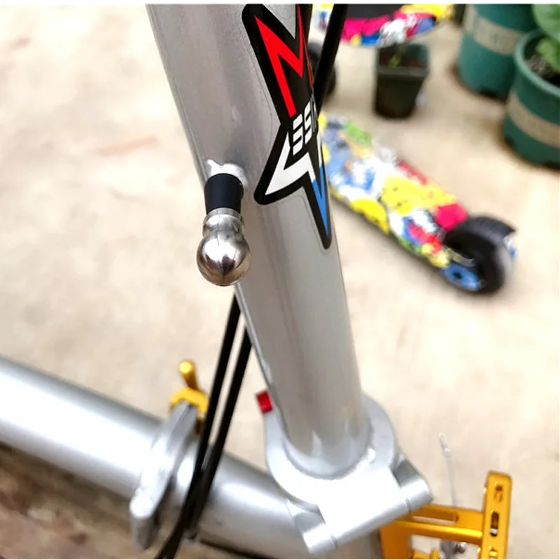 Tube De Guidon Titane Pour Vélo Pliant Brompton – Type P, Neuf