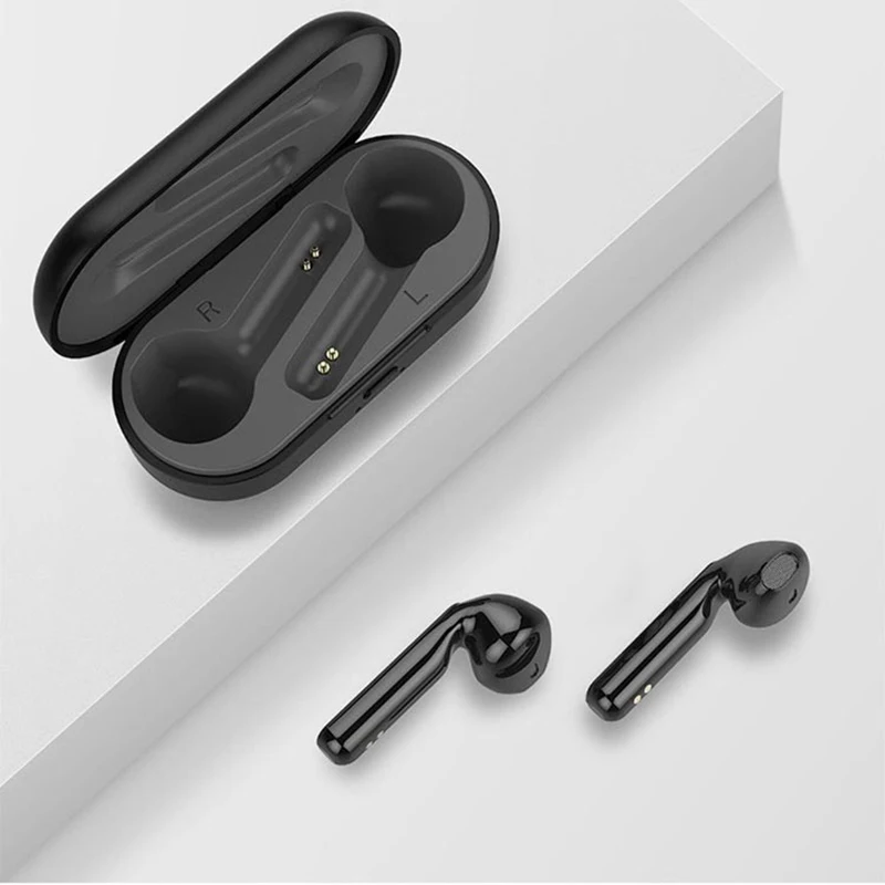 Беспроводная Bluetooth гарнитура TWS Bluetooth 5,0 наушники с микрофоном для huawei Honor Lite Xiaomi