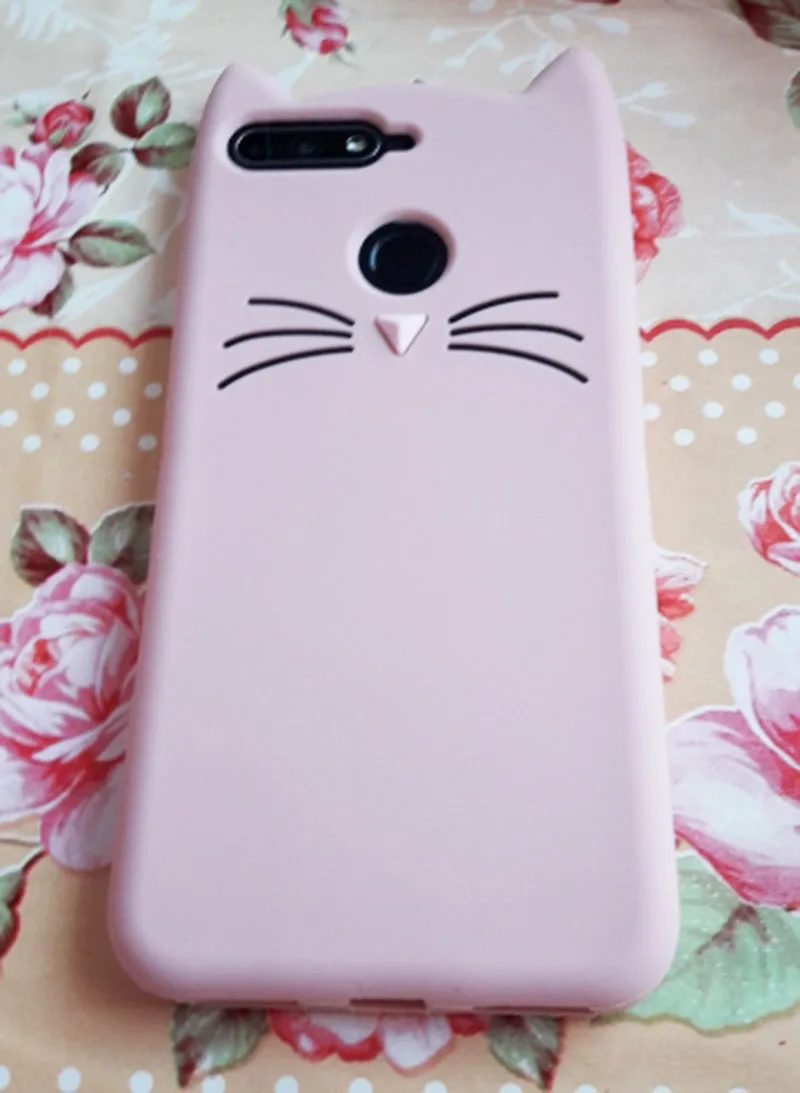 Y6 Prime 2018 Cat Pink