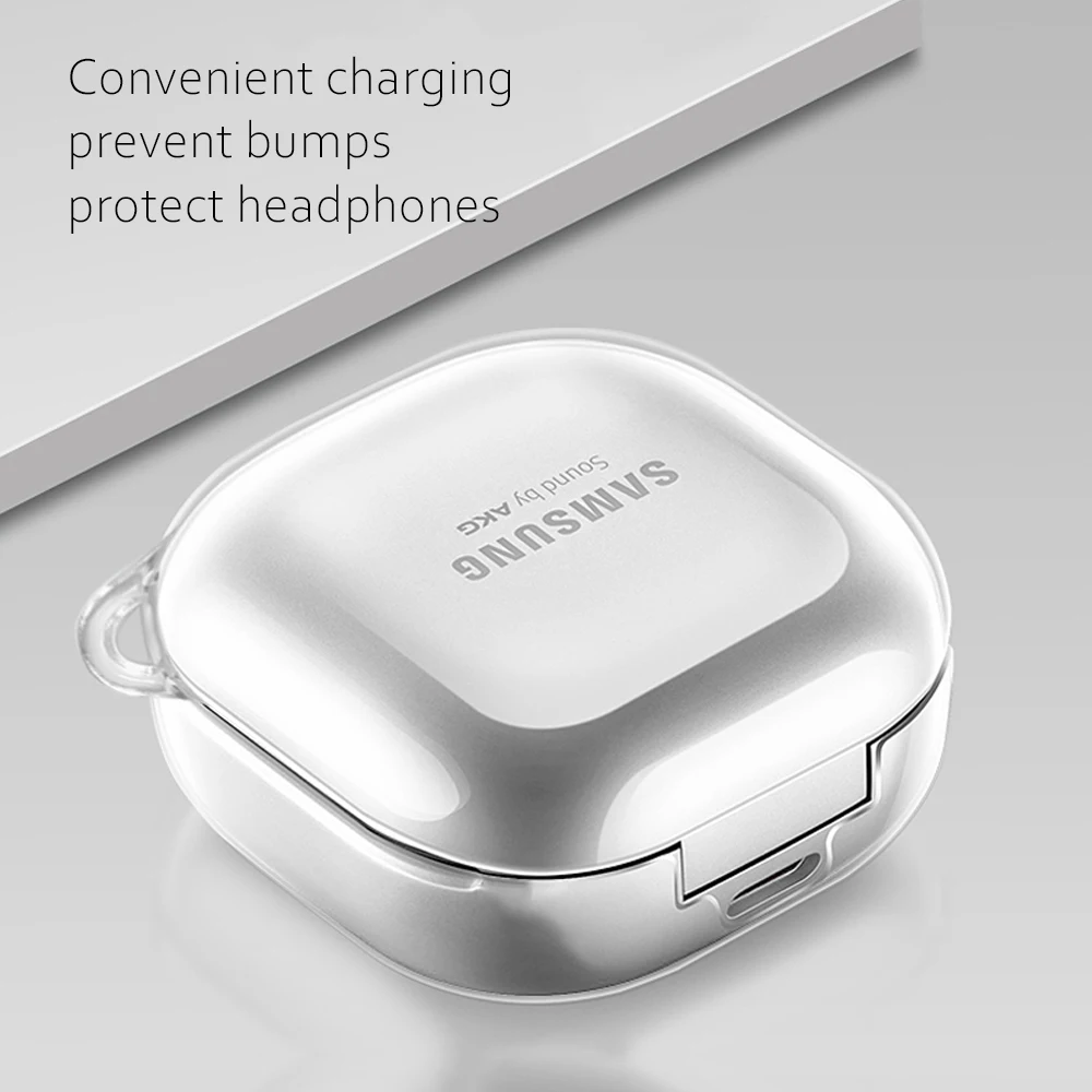 Custodia Protettiva Per Samsung Galaxy Buds Live Fe 2 Pro Custodia Rigida Per Pc Custodia Trasparente Per Galaxy Buds Live Cover Auricolare Wireless