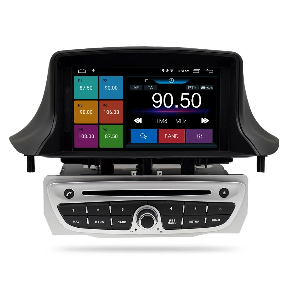 Автомобильный радиоприемник IPS Android 10 0 GPS Мультимедиа Стерео для Renault Megane 3 Fluence 2009