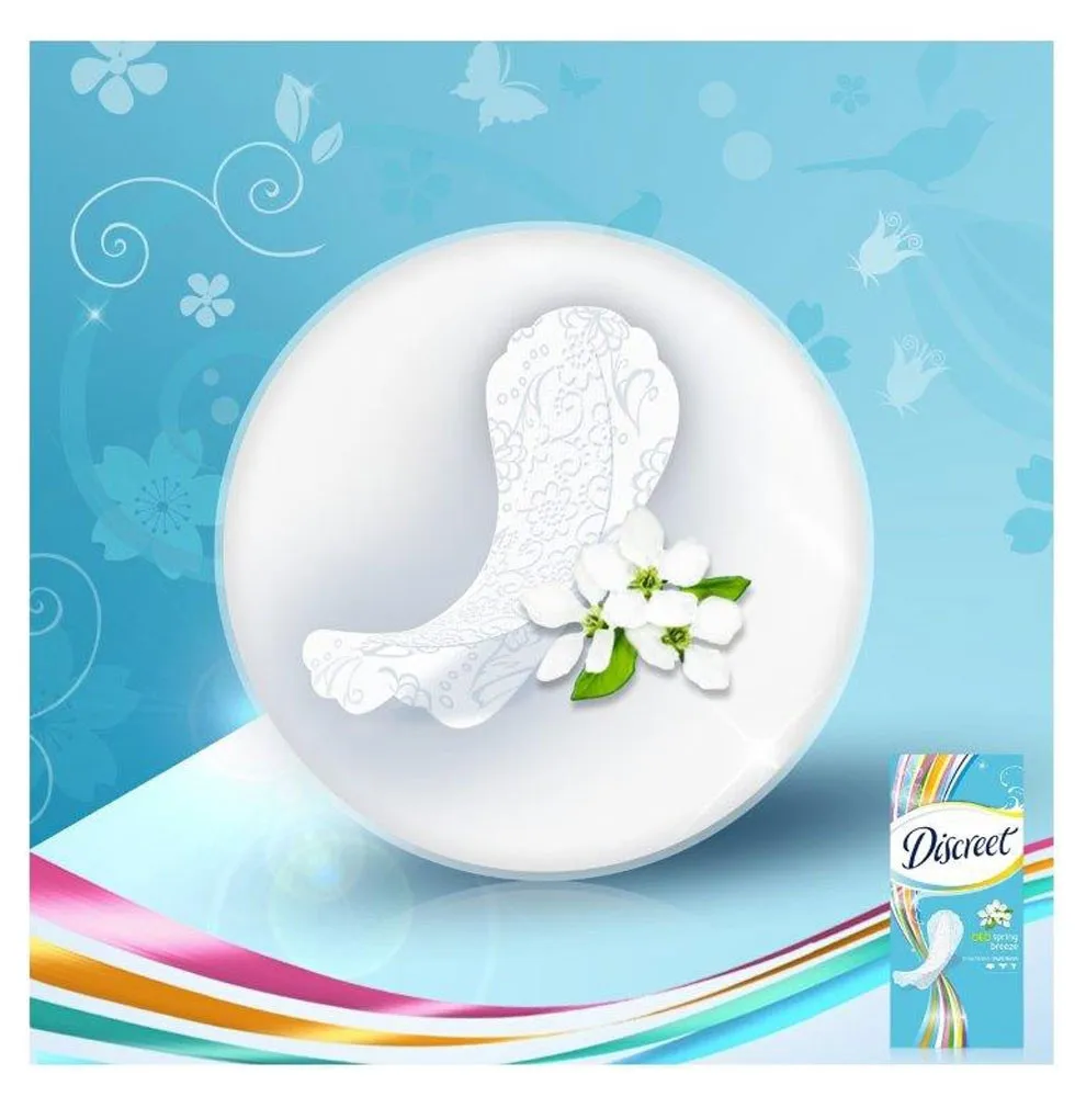 Прокладки ежедневные «Deo Spring Breeze Multiform» Discreet, 100 шт