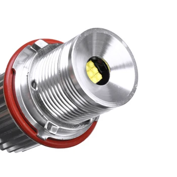 

2pcs 45W LED White Angel Eye Marker Halo Light Bulb For BMW E39 E53 E60 E61 new and high quality