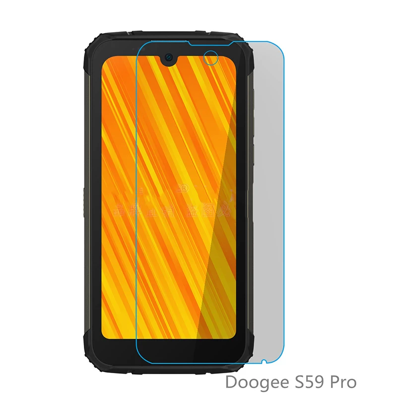 9H Scratch proof Tempered Glass For Doogee S59 Pro Screen Protector Protective Cristal Phone Films Cover | Мобильные телефоны и
