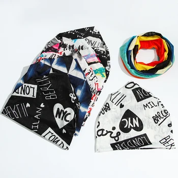 

1PC Magic Scarf Cycling Bandana Anti-UV Hood Face Mask Multi-use Mouth Neck Cover Outdoor Sports Running Hiking Riding Headwear