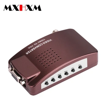 

BNC to VGA ConverterApplicable Surveillance Camera to TV Display S Terminal to VGA