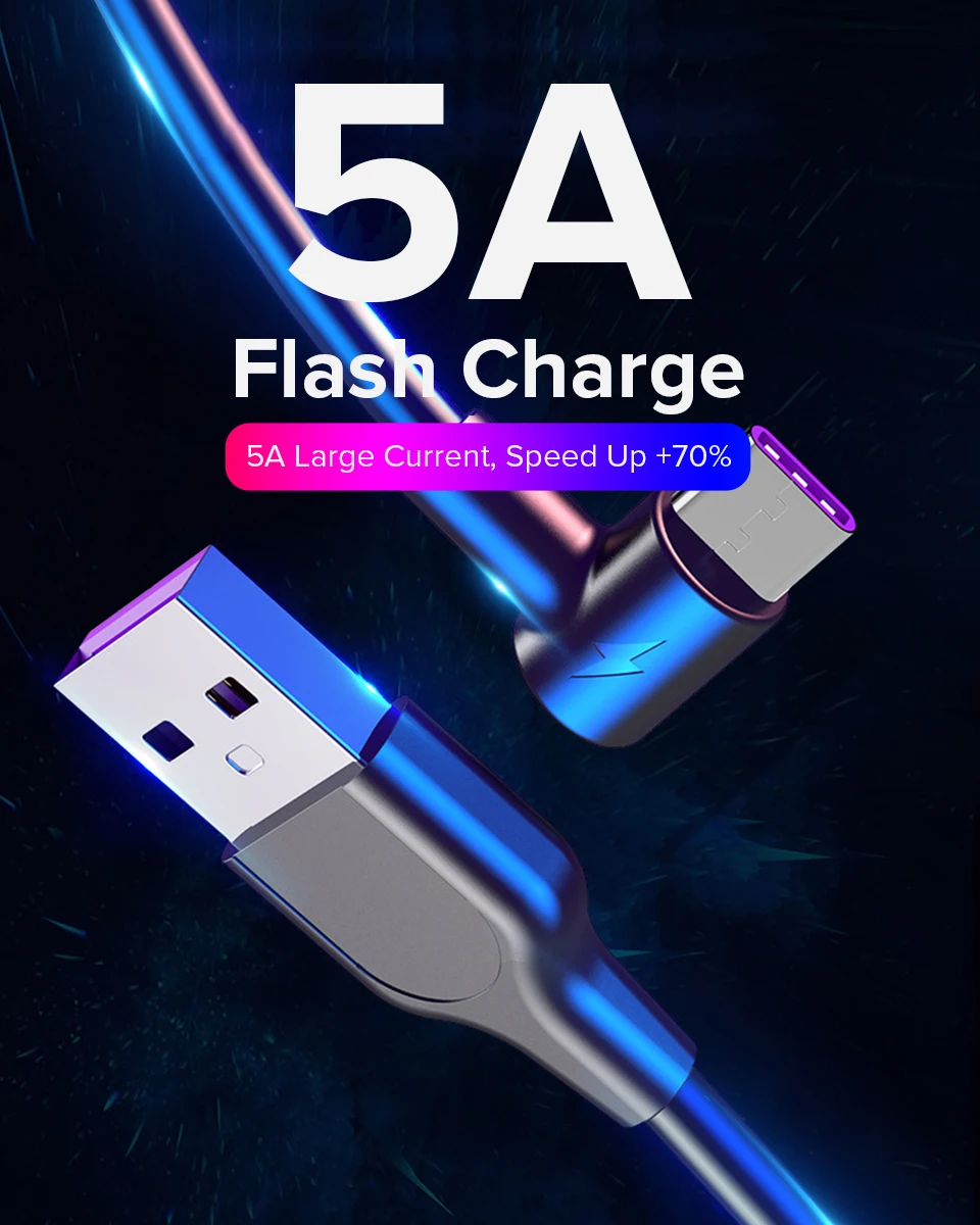 5А usb type-C кабель 1 м 2 м 3 м Быстрая зарядка type-C кабель для huawei P30 P20 mate 20 Pro Телефон Supercharge xiaomi QC3.0 USBC Кабо