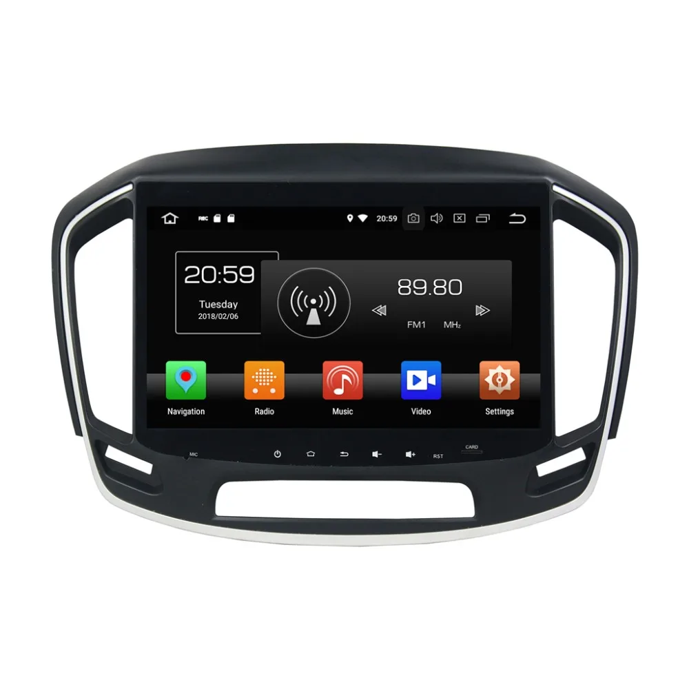 Фото Octa Core 10 1 'ɸ ядер Android 9 0 автомобильный DVD плеер GPS для Opel Insigina 2014 2015 навигация gps