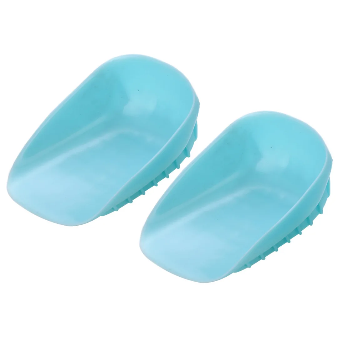 Mayitr 1 Pair Pro Heel Support Cup Spur Pad Insoles Plantar Fasciitis Treatment S/L  Silicone Heel Cup For Foot Care Tools