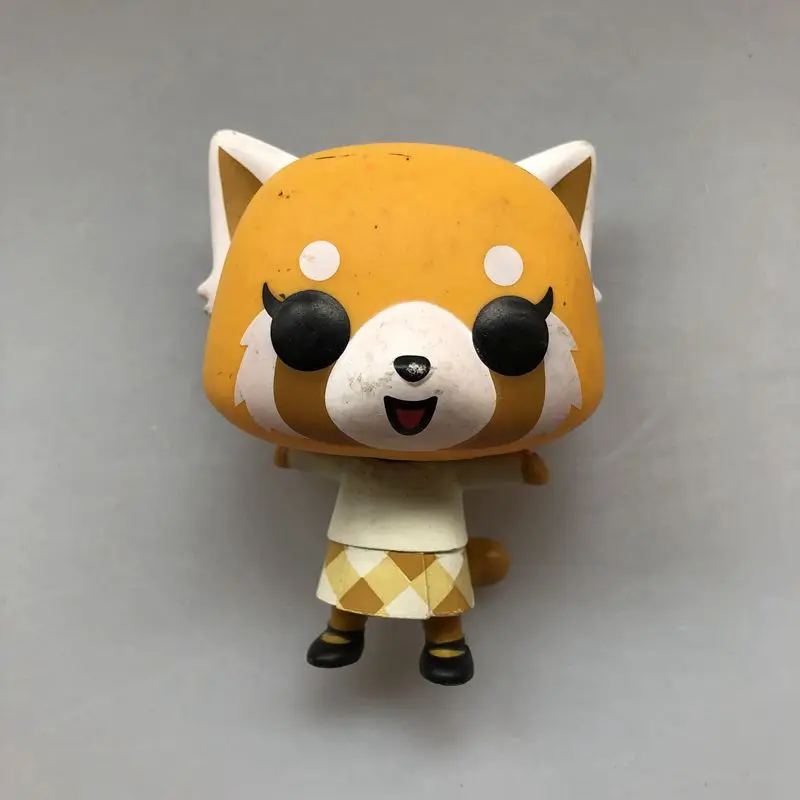 Эксклюзивная оригинальная Funko поп Аватар: Последний Аэрограф Aggretsuko Виниловая фигурка Коллекционная модель свободная игрушка без коробки - Цвет: Бургундия