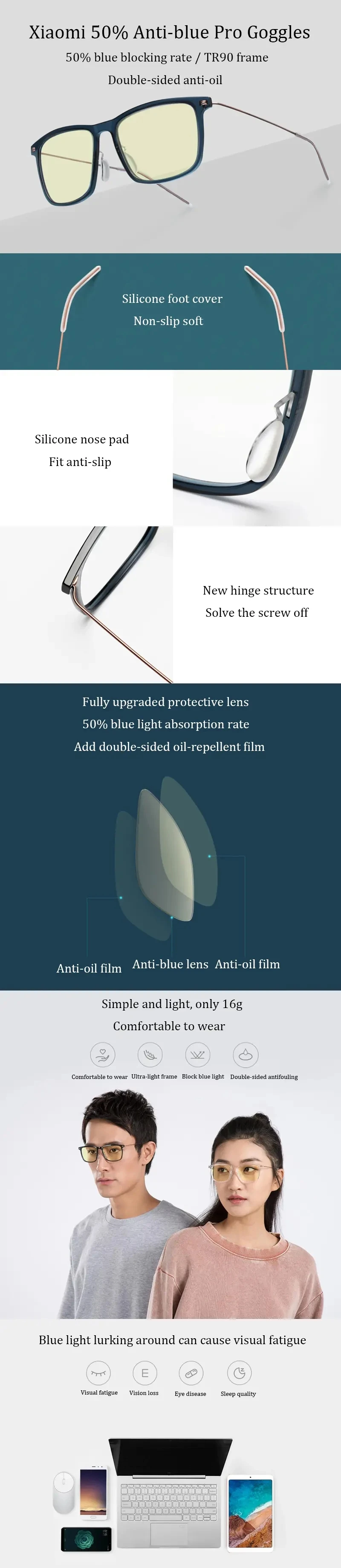 Xiaomi Mi Computer Glasses Pro - OTC.LK