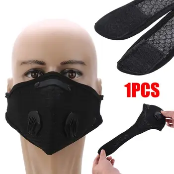 

Cycling Mask Ctivated Carbon Face Cover Windproof Dustproof Filters Outdoor Sports Riding Breathable Filters Masks
