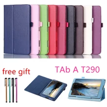 Чехол для Samsung Galaxy Tab A 8,0 T290 T295 T297 SM-T290 чехол для планшета откидная подставка Tab A " кожаный чехол для телефона+ ручка