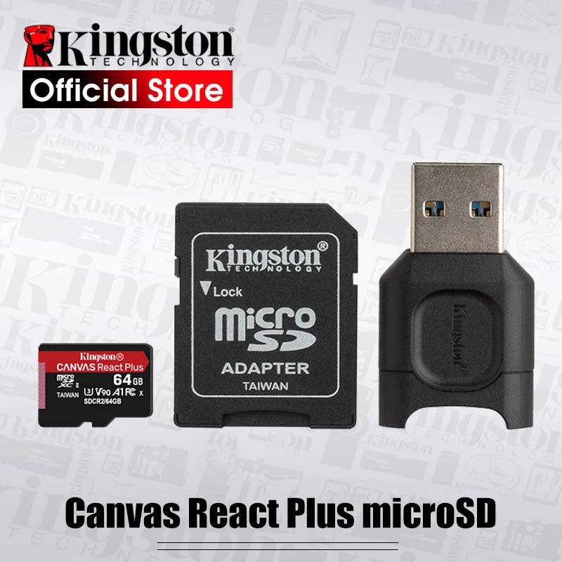 Kingston Micro Sd Card 32gb Microsdhc Uhs I U3 Memory Cards 64gb Class 285mb S Microsd Tf Card 128gb Support Hd 3d 4k Video Micro Sd Cards Aliexpress