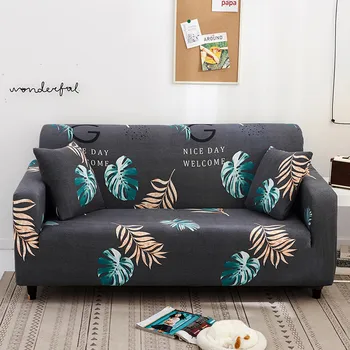 

Sofa -Cover for Living Room Elasticity Non-slip Couch Slipcover Universal Spandex Case Cover For Stretch Sofa Cover 1/2